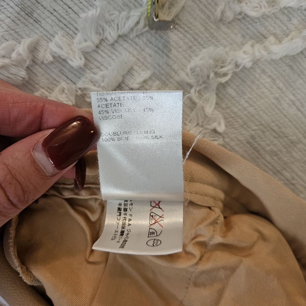 Chloé Trouser Size 38 (French) Color Peach - Picture 7 of 10